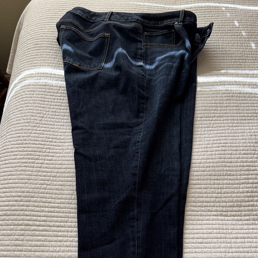 Talbots Deep Blue Straight Leg Jeans - Picture 1 of 1